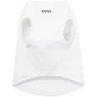 BOSS T-shirt pour chien en coton mercerisé avec logo contrastant