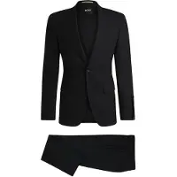BOSS Costume Slim deux pièces en laine stretch