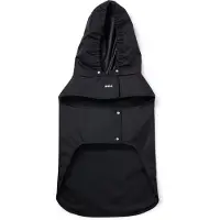 BOSS Imperméable pour chien en tissu imperméable avec logo contrastant