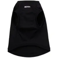 BOSS T-shirt pour chien en coton mercerisé avec logo contrastant