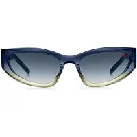 HUGO Lunettes de Soleil Hugo HG 1255/S 59/18/125 Blue Acetate MAN HG 1255/S