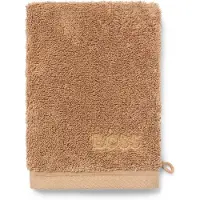 BOSS Gant de toilette en coton avec logo brodé