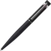 BOSS Stylo à bille noir avec rayures emblématiques