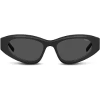 HUGO Lunettes de soleil noires x Bella Poarch avec logo spécial
