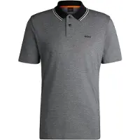 BOSS pour homme. 50507814 Polo noir Peoxford New (XL), Casuel, Coton, Manche courte