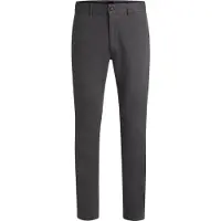 BOSS Pantalon chino gris basalte