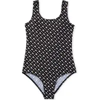 BOSS Maillot de bain à dos échancré et monogrammes pour enfant