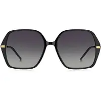 HUGO BOSS Lunettes de Soleil BOSS 1660/S 57/17/140 Black gold Acetate frames WOMAN BOSS 1660/S