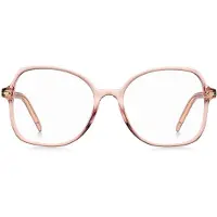 BOSS Monture optique en acétate rose avec garnitures en métal doré