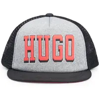 HUGO Casquette en jersey stretch et mesh à logo pour enfant
