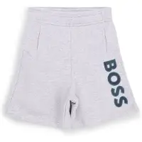 BOSS Short en polaire avec logo imprimé en relief pour enfant