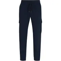 BOSS Pantalon cargo 'T_Urbanex' bleu foncé