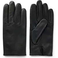 BOSS pour homme. 50526831 Gants gravés noir (L/XL), Casuel, Classique, Cuir