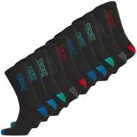 Bench Chaussettes mi-hauts rembourrées Atlas dix paires Homme Noir/Multi