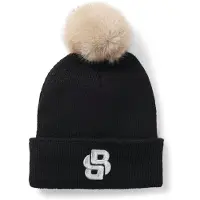 BOSS Bonnet à effet brillant avec monogramme Double B pour enfant