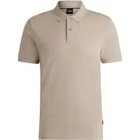 HUGO BOSS Pallas 10241531 Short Sleeve Polo Beige 2XL Homme