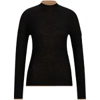 BOSS Pull d’équitation en douce maille bicolore