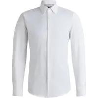 BOSS Joe Kent C1 222 10241343 Long Sleeve Shirt Blanc 46 / Regular Homme