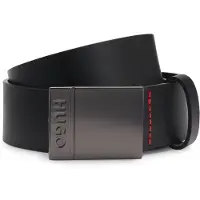 HUGO Goswin Sz35 Belt Noir 85 cm Homme