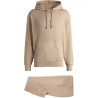 BOSS Ensemble de survêtement décontracté en coton avec logo minimaliste