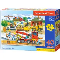Castorland Chantier Puzzle 40 Teile maxi B-040018-1