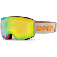 Sinner Masque de Ski Sinner Boreas Matte Orange Neon Double Orng Sintrast + Dbl Blue Sintrast Toric