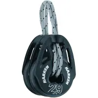 Harken Double Carbo T2 Block Pulley 29 Mm Noir