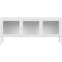 Ebuy24 Brisbane meubles de télévision blanc.