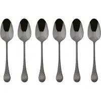 Sambonet Cuillères à Café Sambonet Taormina PVD Black (6-Pieces)