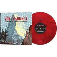 Bertus Distributie The Vandals - 25th Annual Christmas Formal - Red & Black Marble [Vinyl Lp] Black, Colored Vinyl, Red