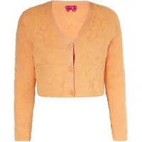 Swirly Cardigan orange