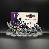 Titan Forge Games Bloodfields Everdark Elves Starter Set - Jeu de figurines - Édition ENG