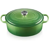 Le Creuset Casserole Le Creuset Signature Ovale Bamboo 31 cm