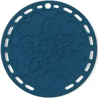 Le Creuset Coaster Le Creuset Silicone Deep Teal 20 cm