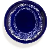 Serax Feast Assiette S Dark Blue Dots White