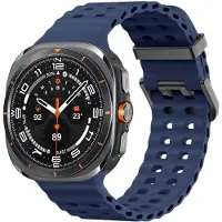 IMoshion Bracelet Ocean en silicone pour Samsung Galaxy Watch Ultra 2 (2026) / Ultra (2024/2025) - Midnight Blue