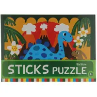 Huismerk Streifenpuzzle - Dino