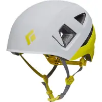 Black Diamond - Casque d'escalade - Capitan Helmet Kid's Mips Alloy/Ultra Yellow - Blanc