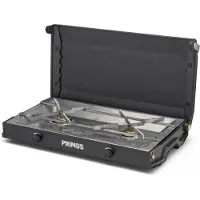 Primus Kinjia Gas Camping Kitchen 2 Burners Noir