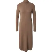 Comma Robes en maille marron