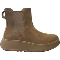 FitFlop F-mode Flatform Chelsea Boots Marron EU 39 Femme