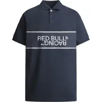 Red Bull Racing Polo à Manches Courtes Panel Print Logo