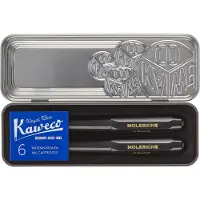 Moleskine Ensemble stylo plume et stylo bille x Kaweco pointe moyenne/pointe de 1,0 mm