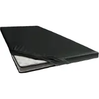 Cinderella Drap Housse Surmatelas Cinderella Black (Jersey)-180 x 200/210 cm