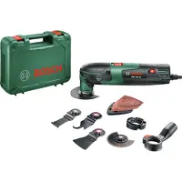 Bosch Home and Garden PMF 220 CE Set 0603102001 Outil multifonction + accessoires + mallette 16 pièces 220 W