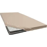 Cinderella Drap Housse Surmatelas Cinderella Taupe (Jersey)-160 x 200/210 cm