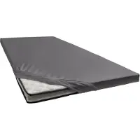 Cinderella Drap Housse Surmatelas Cinderella Anthracite (Jersey)-140 x 200/210 cm
