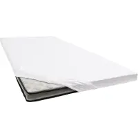 Cinderella Drap Housse Surmatelas Cinderella White (Jersey)-80/90 x 200/210 cm