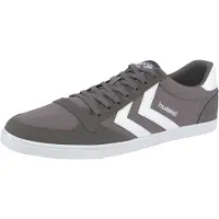 Hummel Chaussure de sport 'Slimmer Stadil' gris foncé / blanc
