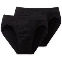 Schiesser Slip '2-Pack Authentic' noir
